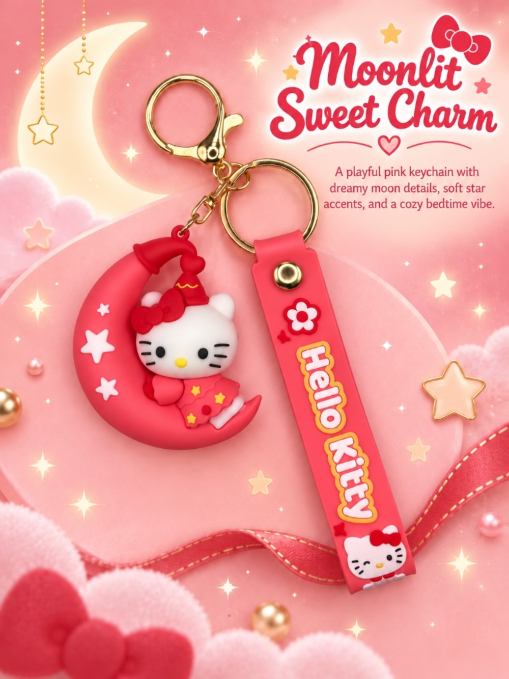 Moonlit SwwetCharm Keychain